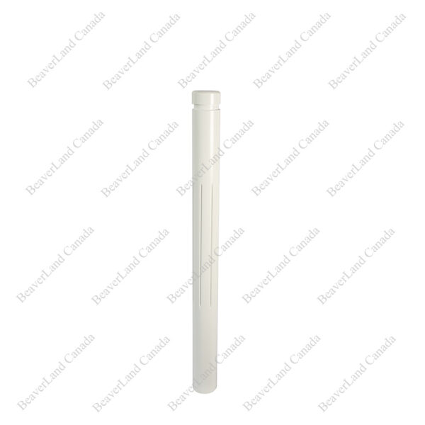 PM501 S1 1500PW Round Post 4”*4”*’48” Primed White