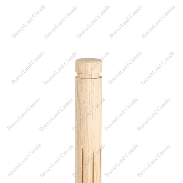 PR102 S1 1500 Round Post  4''*4''*'48'' Red Oak - Image 2