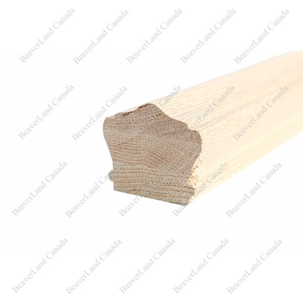 H101 HA 2 1/2”*2 7/8” Flat Handrail Red Oak - Image 3