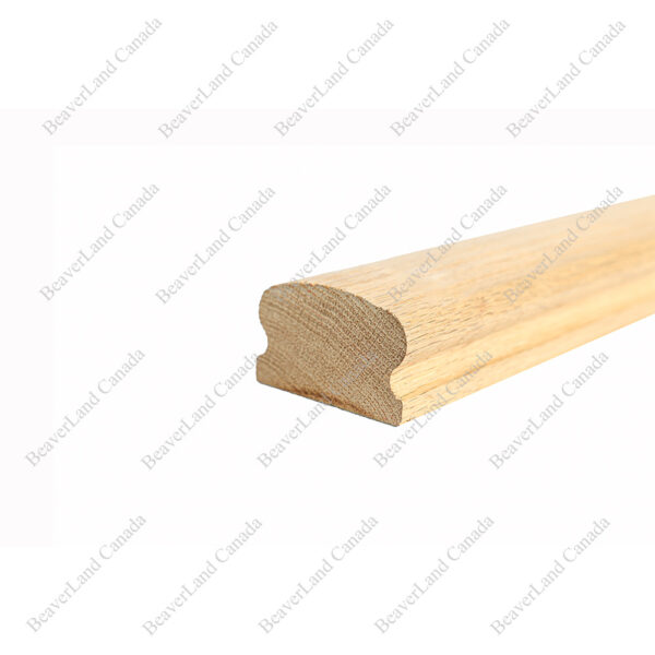 H101 HC 3''*1-13/16'' Flat Handrail Red Oak