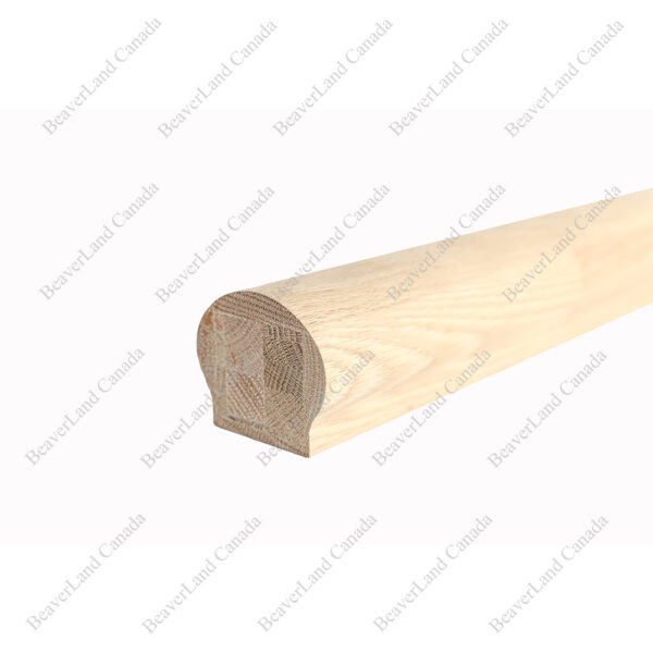 H101 HB 2 5/8”*2 1/4” Flat Handrail Red Oak