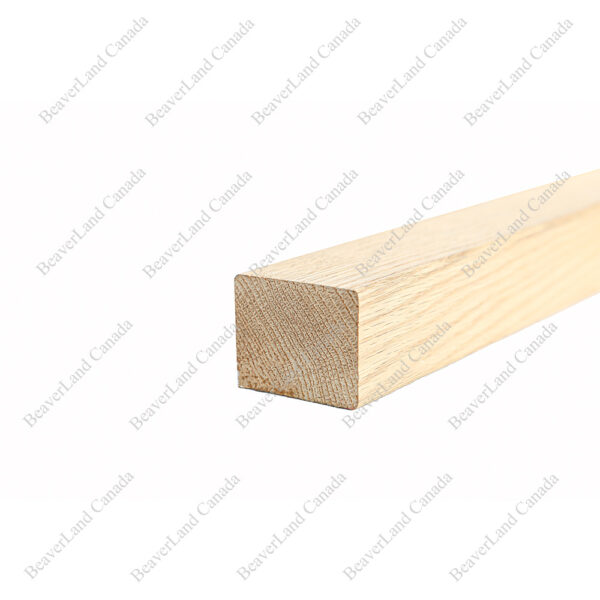 H101 HS 2-1/4''*1-3/4'' #1 Flat Handrail Solid Red Oak