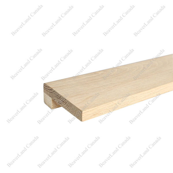 SN301 4 1/2''*3/4'' Square Edge With the Return Connect to Hardwood White Oak