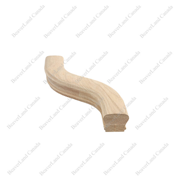 F102 HK-22 S Shape 6'' Left Red Oak