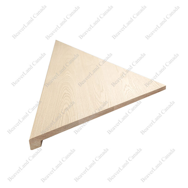 ST101 Set of the Triangle and Rhombus Square Edge Left Turn Red Oak - Image 2