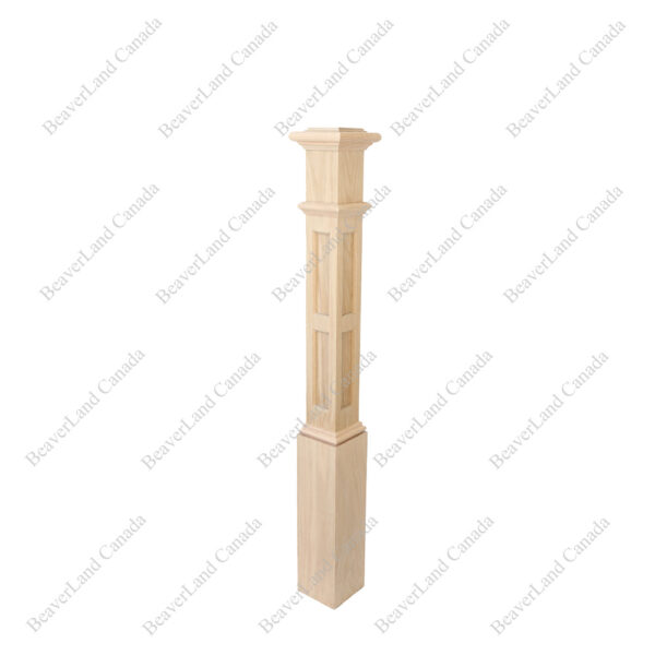 PB301 5097 5 3/4''*5 3/4''*53 1/4'' Red Oak