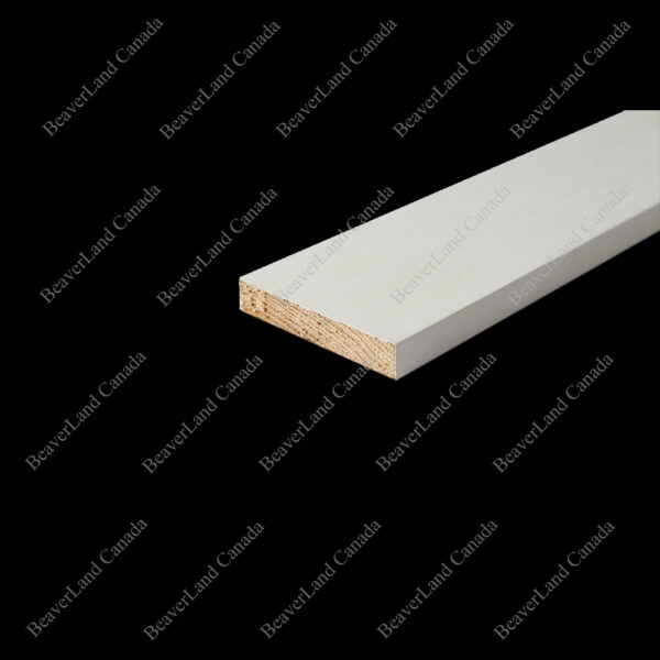 DC104 Flat Door Casing Primed White 3''*1/2'', available in 7ft,8ft - Image 2