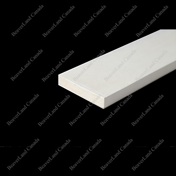 DC104 Flat Door Casing Primed White 3''*1/2'', available in 7ft,8ft