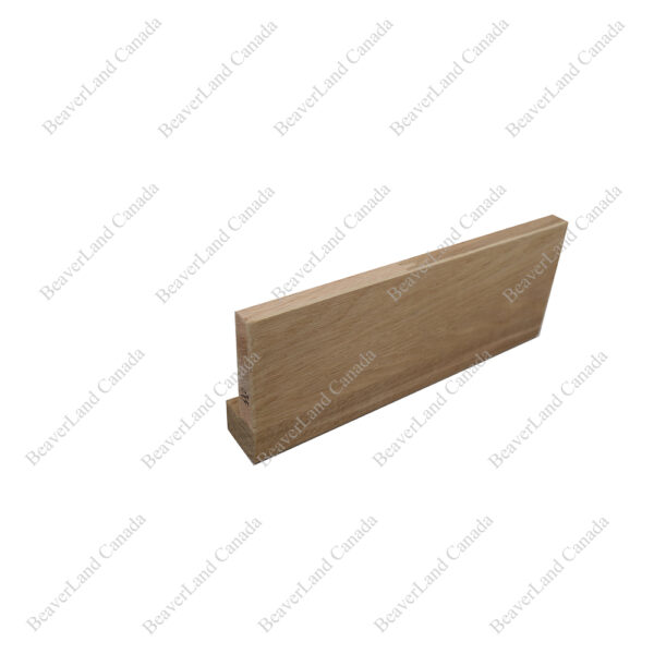 SNE301 4 1/2''*3/4'' Square Edge With the Return Connect to Hardwood Solid-Engineered White Oak - Image 2