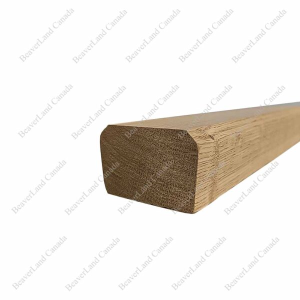 H101 HT 2 7/8''*1 3/4'' Flat Handrail Red Oak - Image 2