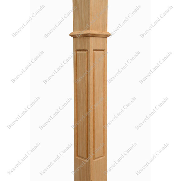 PM102 BN3-48SR 3 1/2''*3 1/2''*48” Red Oak - Image 5