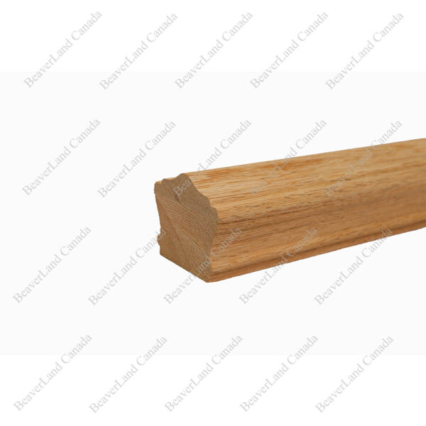 H101 HA 2 1/2”*2 7/8” Flat Handrail Red Oak