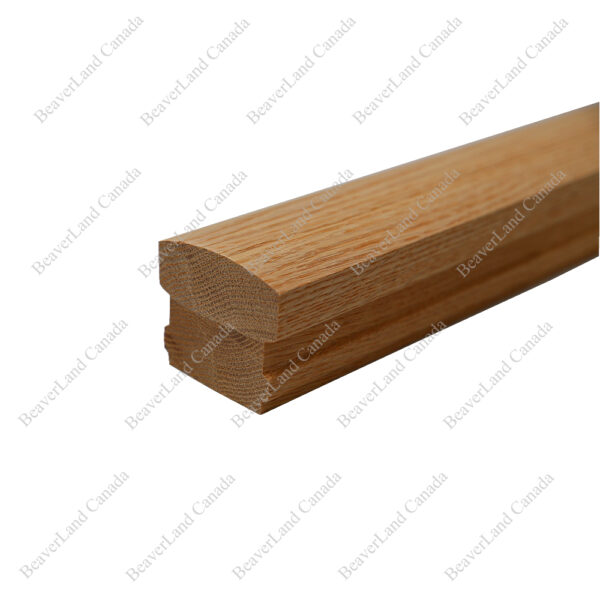 H101 HM 2 3/8''*2 1/16'' Flat Handrail Red Oak