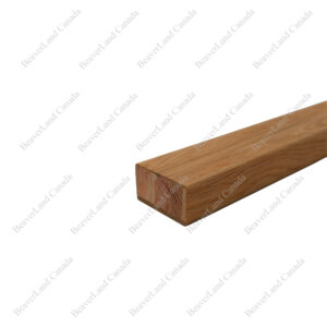H301 HS-B 2 7/8''*1 5/8''  Flat Handrail Engineered White Oak