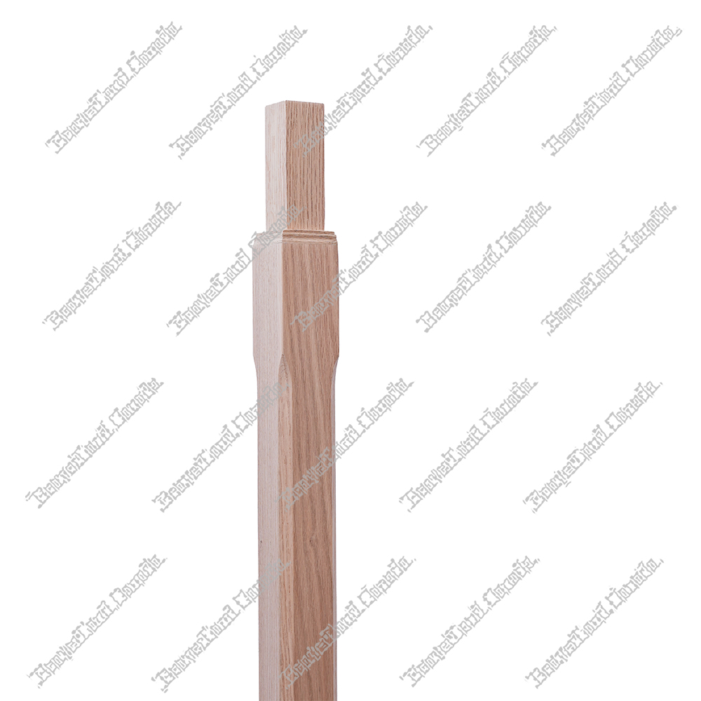 P1264 Pin-Top Newel Post 2 3/4”*2 3/4”*44” Red Oak - Image 2
