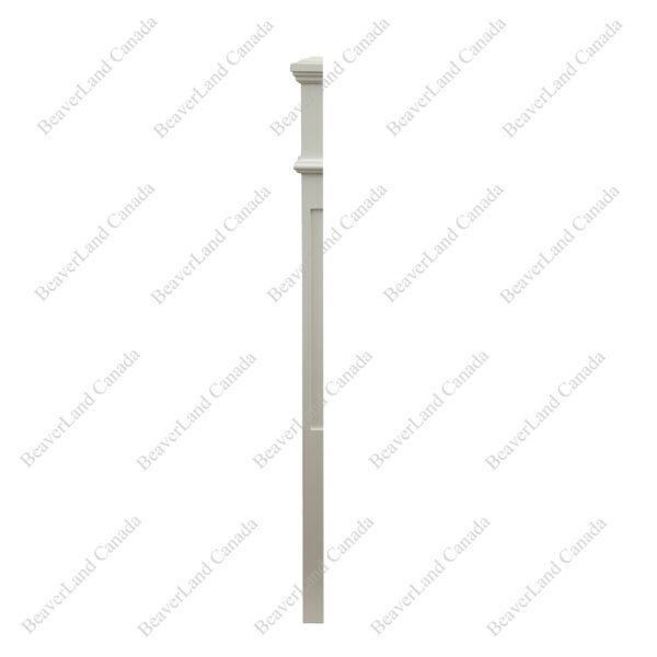 HPM403 F1265 Plain 3 1/2”*48” Half Post Primed White