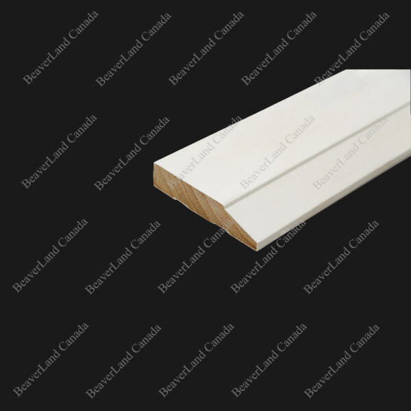 DC102 Step Bevel Door Casing Primed White 3 1/2''*11/16'', available in 7ft, 8ft