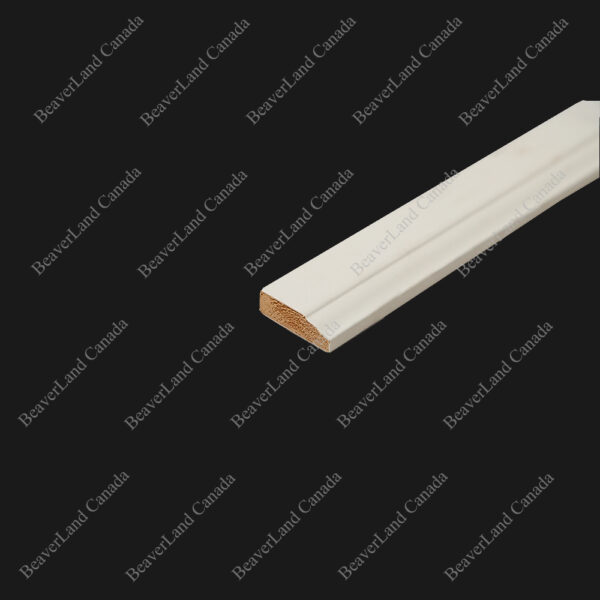 DS401 Colonial Door Stop (Shoe Moulding) Primed White 1-1/4''*1/4'', available in 7ft, 10ft,12ft