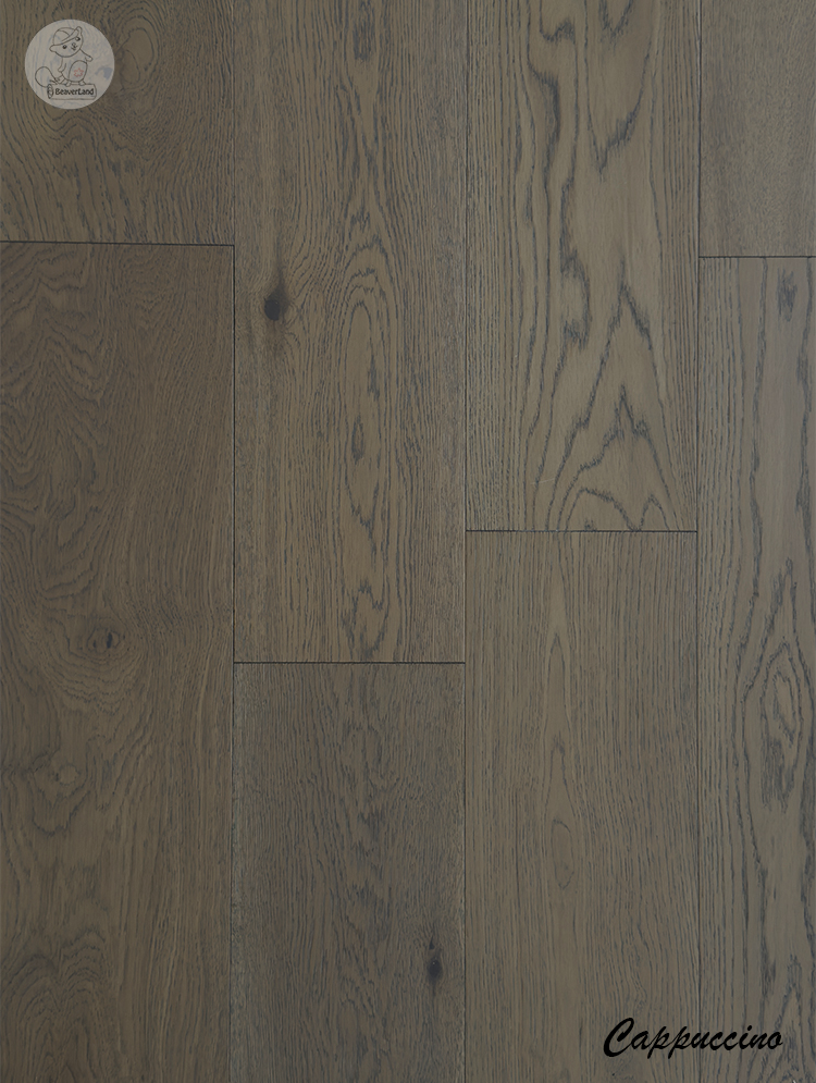 Oak Engineered Flooring-Cappuccino 6-1/2''*3/4'' 26.86sqft/box - Image 4