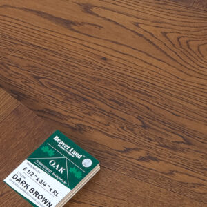 Oak Engineered Flooring-Dark Brown 6-1/2''*3/4'' 26.86sqft/box