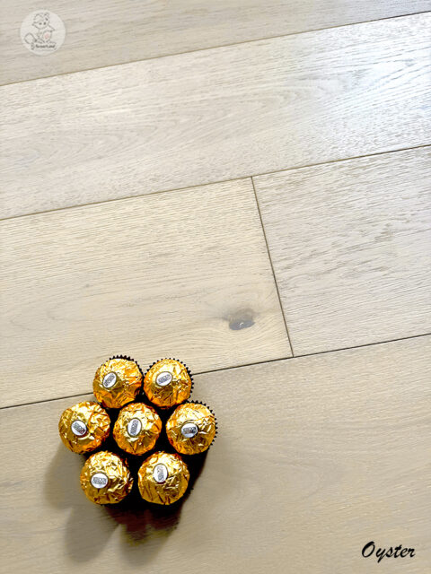 Oak Engineered Flooring-Oyster 6-1/2''*3/4'' 26.86sqft/box