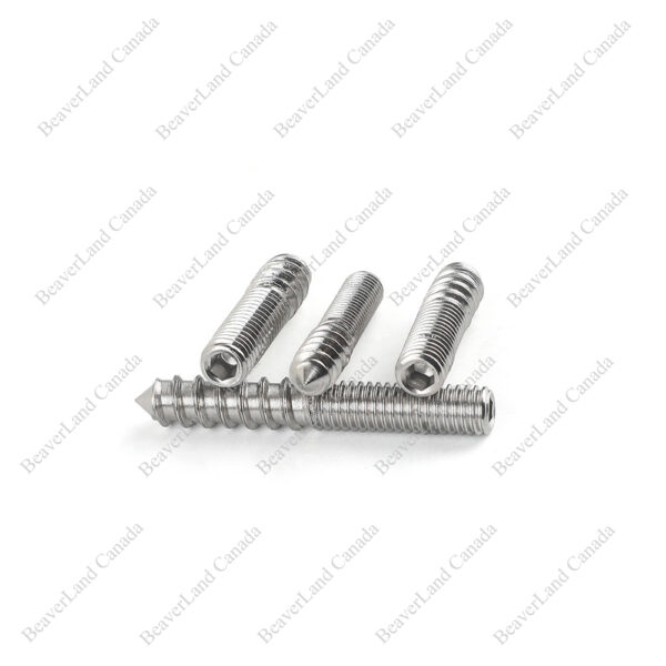 GA101-WS Standoff Fitting Screw, Available in 90mm, 100mm, 120mm, Connect to Wood (Sell by Pc)