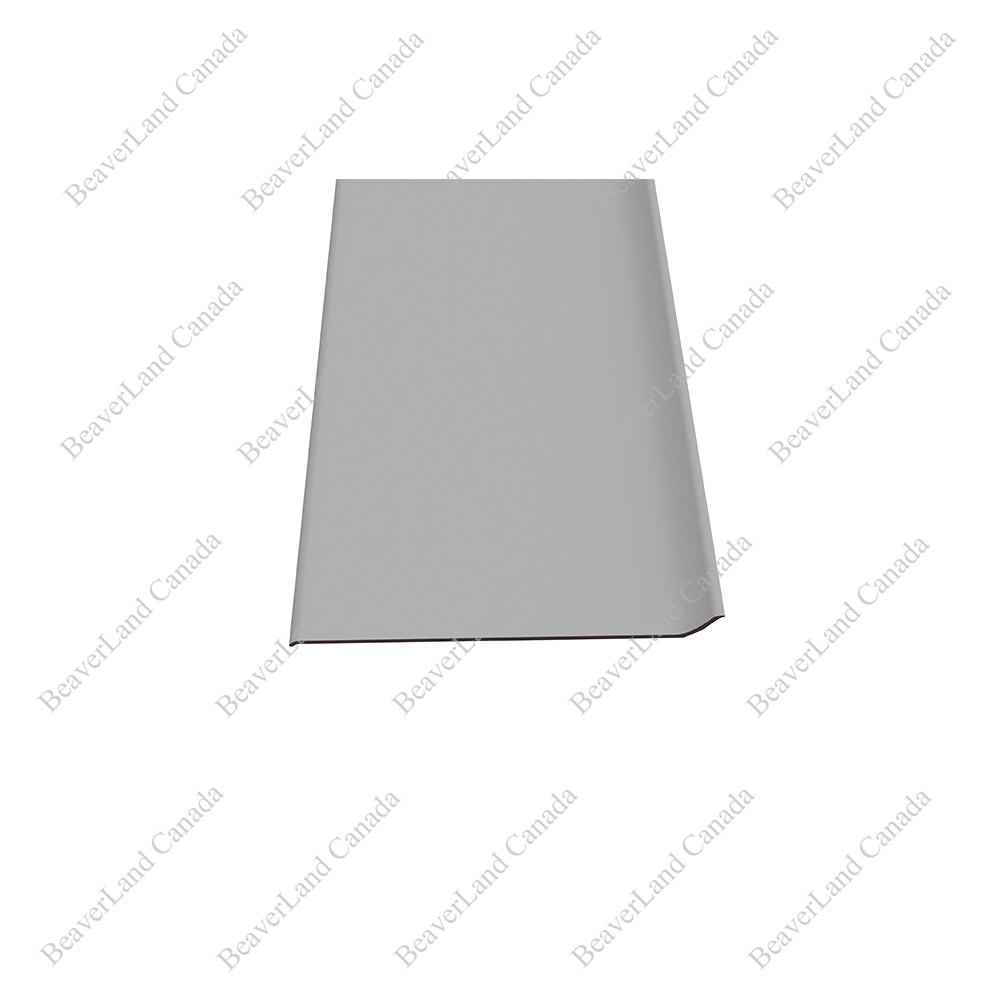 BSB PVC Flat Baseboard S127-E Grey 5” (Width) * 1/4” (Thick), Available in 8ft, Light Grey (Sell by Feet 164ft/roll) - Image 3
