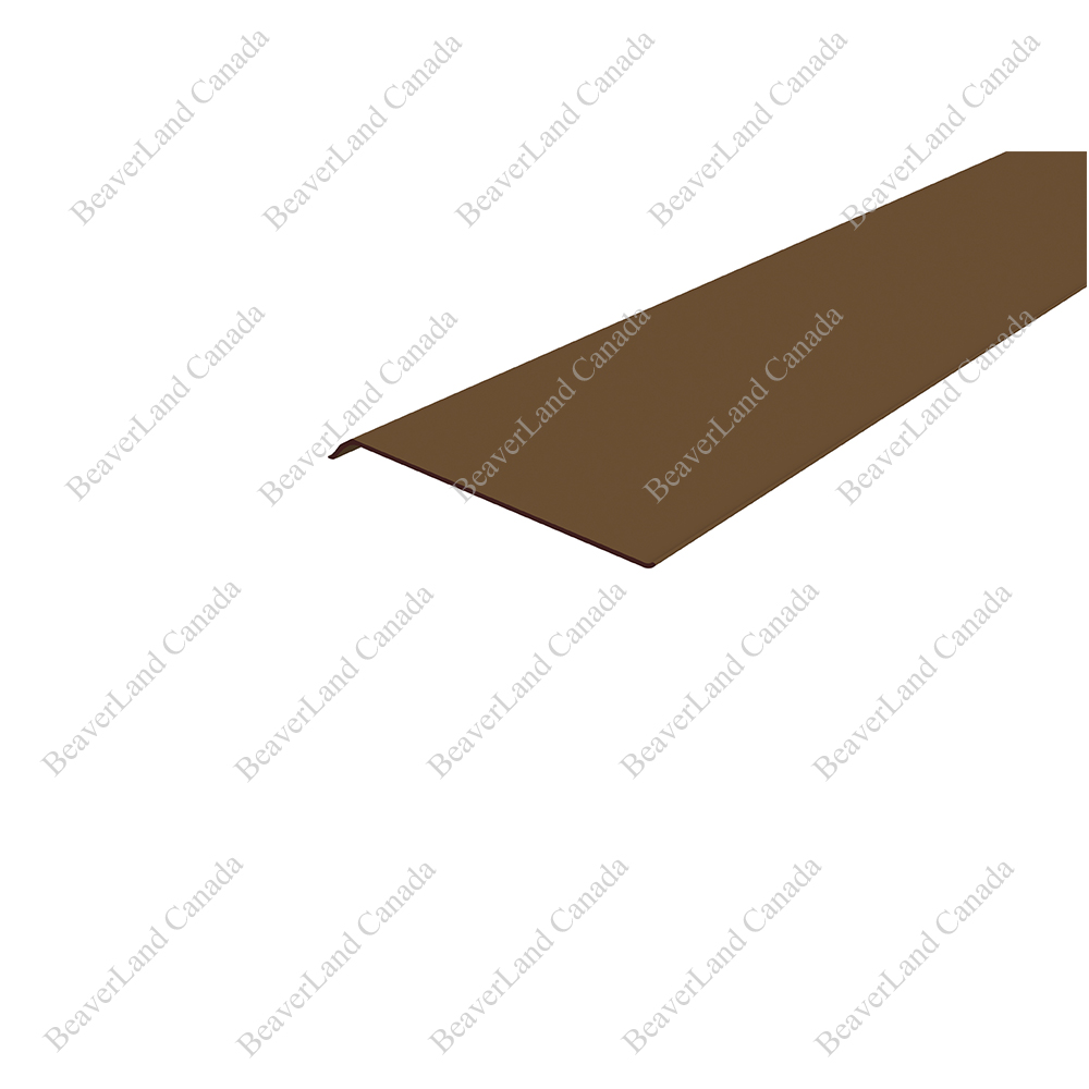 BSB PVC Flat Baseboard S152-H Brown 6” (Width) * 1/4” (Thick), Light Brown (Sell by Feet 100ft/roll) - Image 4