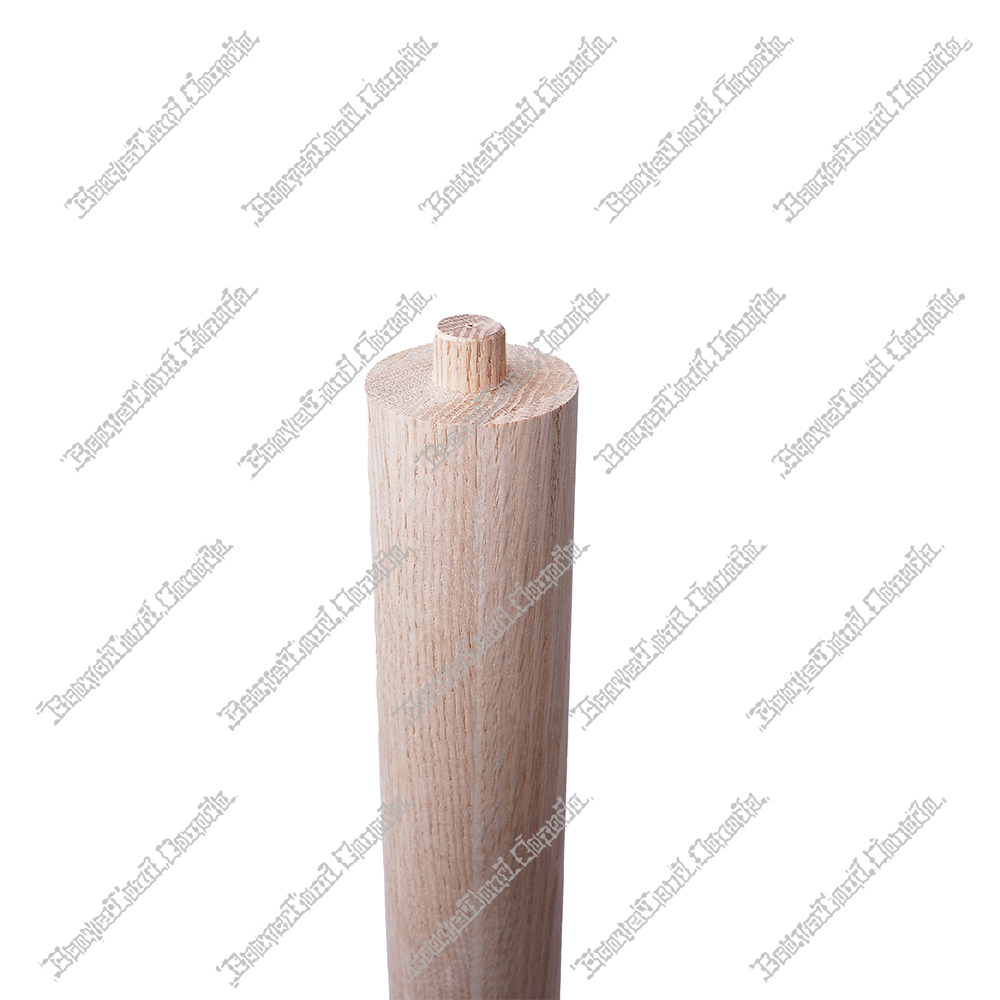 P S2 Tapered Pin-Top Post 44” Red Oak - Image 5
