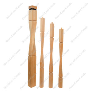 B S6-44 1-3/4” Red Oak, available in 36”, 39, 42”